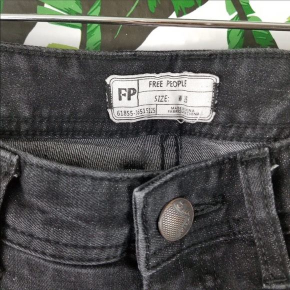 Free People Black Skinny Jeans - Picture 4 of 4
